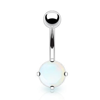 Argenon Flourite Semi Precious Stone Navle Piercing