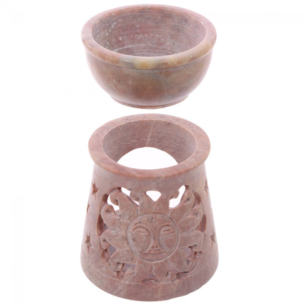 Aromalampe i keramikk Sun Estealita Palida