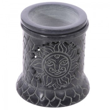 Aromalampe i keramikk Black Sun Record