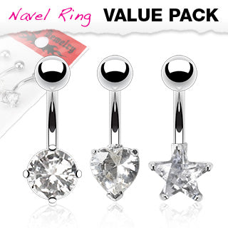 Hjerte Piercing Value Pack - Klar