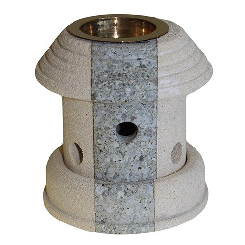 Aromalampe i sandstein - Combo Lantern