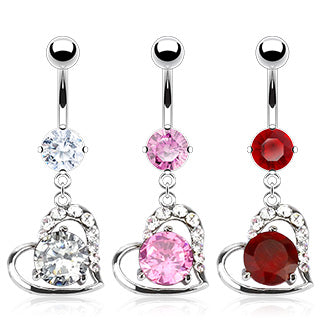 Navle Piercing Journey Heart