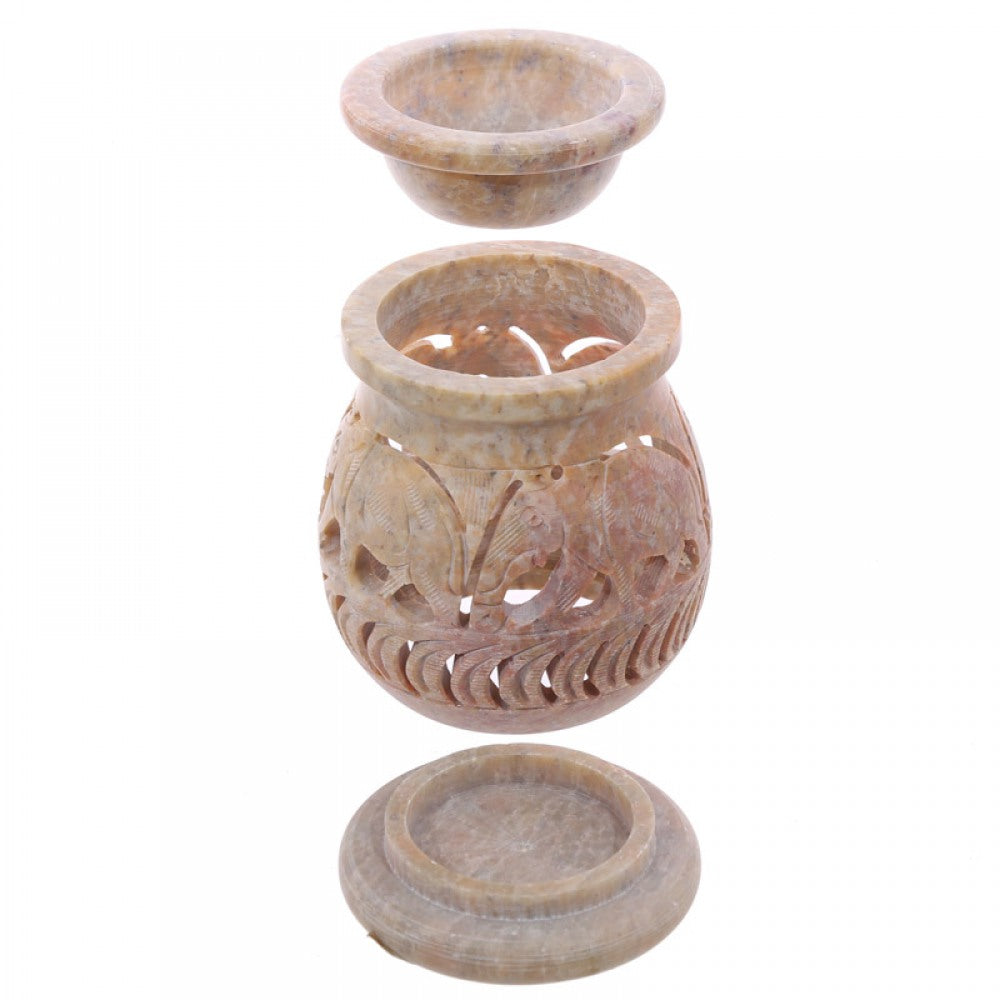 Aromalampe i keramikk Elefant Palida Estealita