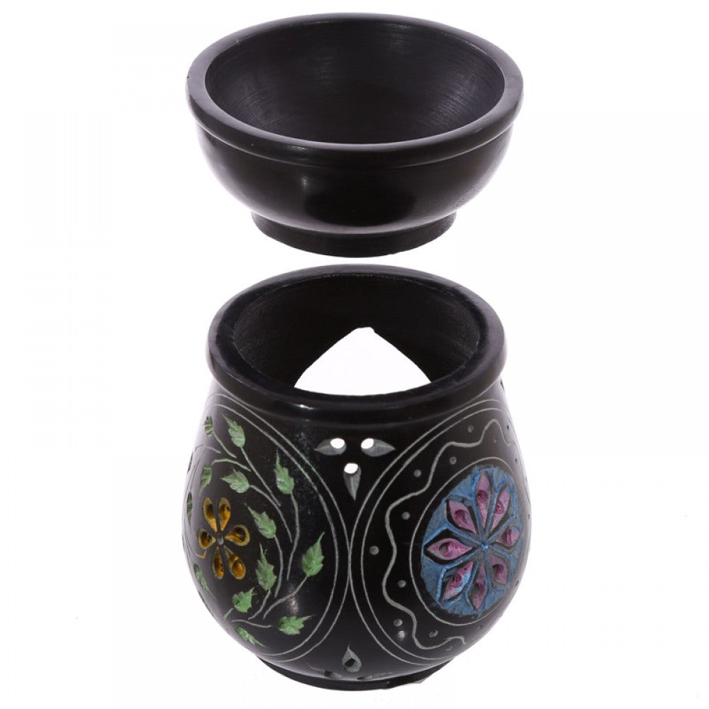 Aromalampe i keramikk Estealita Flora