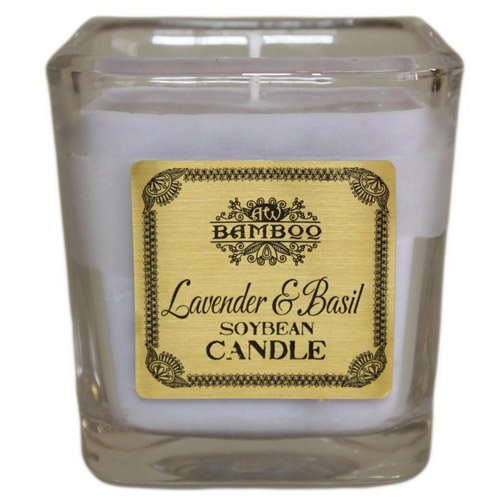 Soya Duftlys - Lavendel og Basilikum